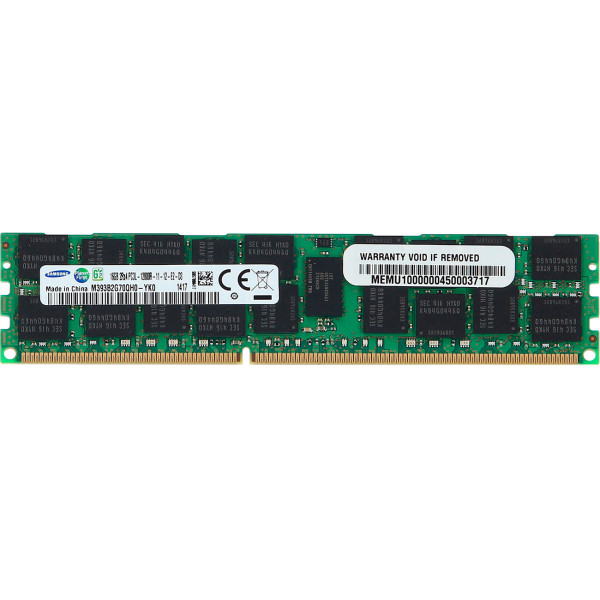 Купити Пам'ять для сервера Samsung DDR3-1600 16Gb PC3L-12800R ECC Registered (M393B2G70QH0-YK0)