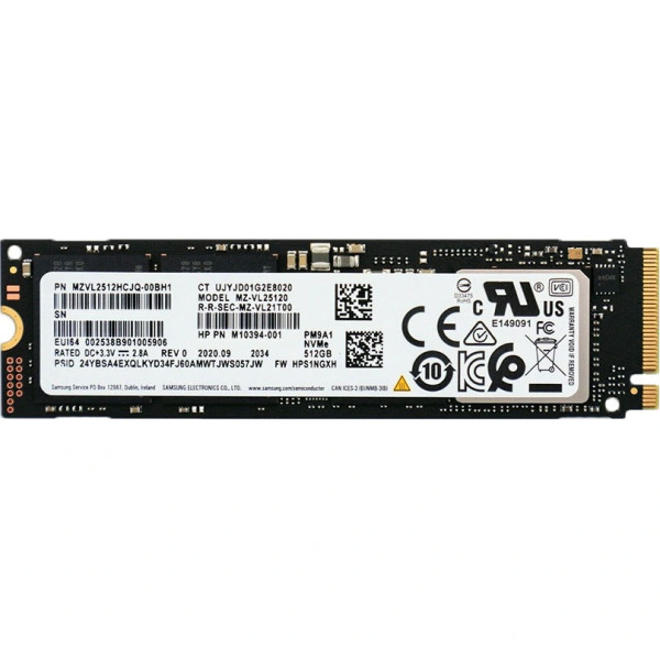 Купити SSD диск Samsung PM9A1 512Gb NVMe PCIe M.2 2280 (MZ-VL25120)