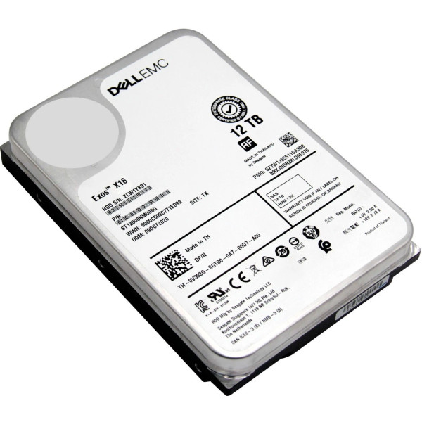 Купити Серверний диск Dell 2T5223-037 12Tb 7.2K 12G SAS 3.5 (ST12000NM008G)