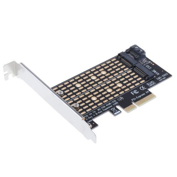 Купить Адаптер High-Performance SSD M.2 NGFF NVMe to PCIe Adapter (EM2-5003)