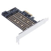 Купити Адаптер High-Performance SSD M.2 NVMe SATA to PCIe Adapter (EM2-5003)