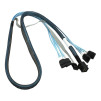 Кабель LSI SFF-8643 Mini-SAS HD to 4 SATA Splitter 1m (L5-00221-00)