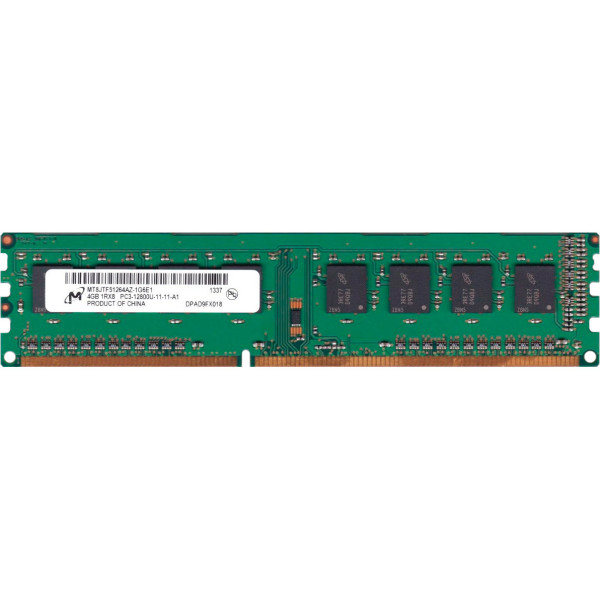 Купити Пам'ять для сервера Micron DDR3-1600 4Gb PC3-12800U non-ECC Unbuffered (MT8JTF51264AZ-1G6E1)
