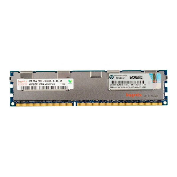 Купить Пам'ять для сервера Hynix DDR3-1333 8Gb PC3-10600R ECC Registered (HMT31GR7BFR4A-H9)