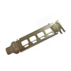 Низькопрофільна планка NVidia Quadro K1200 NVS 510 P400 P600 P620 P1000 Low Profile Bracket