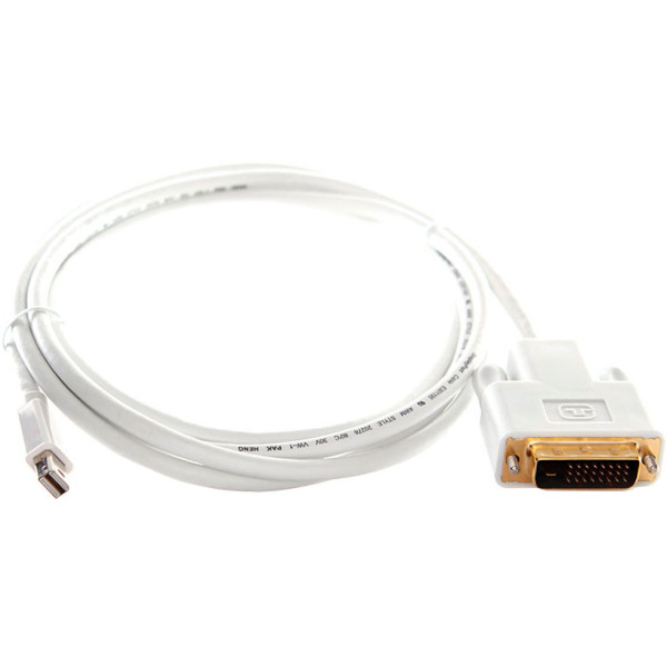 Купити Кабель Mini DisplayPort to DVI Video Interface Cable 1.8m