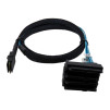 Кабель SFF-8087 Mini-SAS to 4 SFF-8482 SAS connectors with SATA Power 1m - SFF-8087-Mini-SAS-to-4-SFF-8482-2