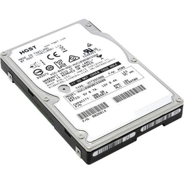 Купити Серверний диск HGST Ultrastar C10K900 900Gb 10K 6G SAS 2.5 (HUC109090CSS600)