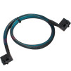 Кабель SFF-8643 Mini-SAS HD 90 Degree to SFF-8643 Mini-SAS HD 90 Degree 0.5m - SFF-8643-Mini-SAS-HD-90-Degree-to-SFF-8643-Mini-SAS-HD-90-Degree-0-5m-2