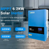 Інвертор гібридний ANENJI 6.2KW 48V 120A (ANJ-6200W-48V-W) - ANENJI-6.2KW-48V-120A-(ANJ-6200W-48V-WIFI)-3