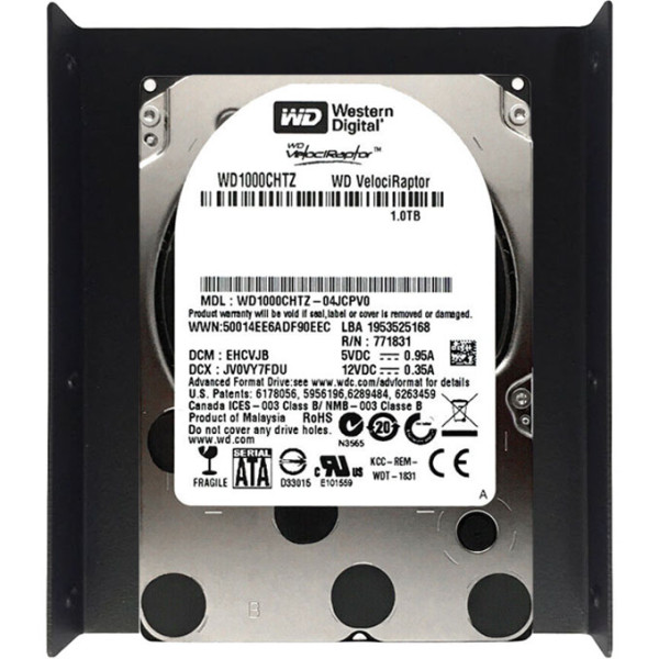 Купити Жорсткий диск Western Digital VelociRaptor 1Tb 10K 6G SATA 3.5 (WD1000CHTZ)