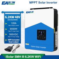 Купити Інвертор гібридний EASUN 6.2KW 48V 120A (ISolar-SMH-III-6.2KW-WiFi)