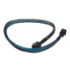 Кабель SFF-8643 Mini-SAS HD to SFF-8643 Mini-SAS HD 0.5m