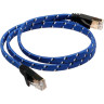 Патч-корд Mosunx RJ-45 CAT-7 10G Ethernet Cable 0.5m