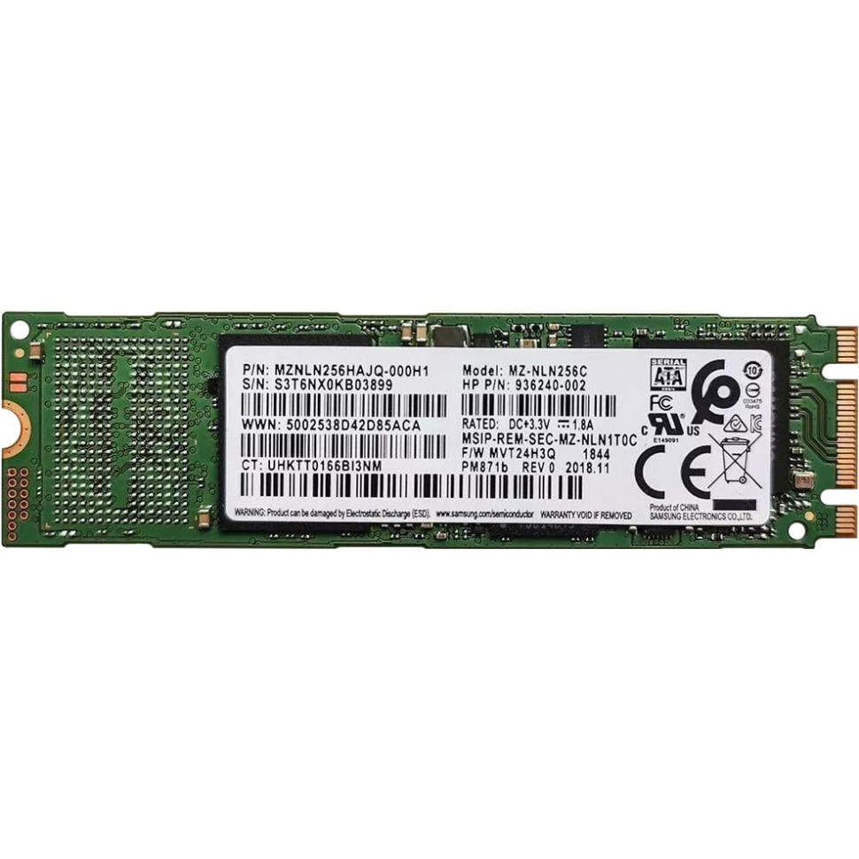 SSD Samsung PM871b 256Gb 6G SATA M.2 2280 MZ NLN256C SSD Samsung PM871b 256Gb 6G SATA M.2 2280 MZ NLN256C