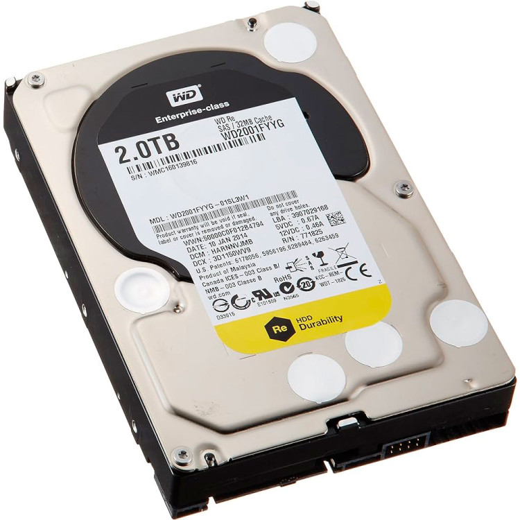 Серверний диск Western Digital Enterprise Storage 2Tb 7.2K 6G SAS 3.5 ...