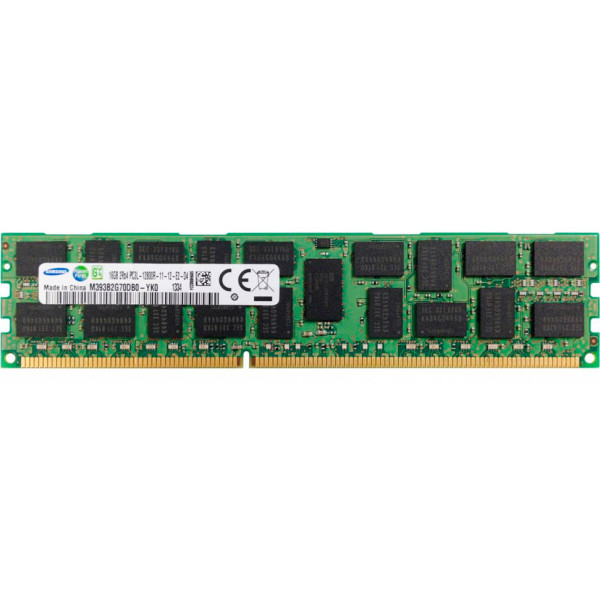 Купити Пам'ять для сервера Samsung DDR3-1600 16Gb PC3L-12800R ECC Registered (M393B2G70DB0-YK0)