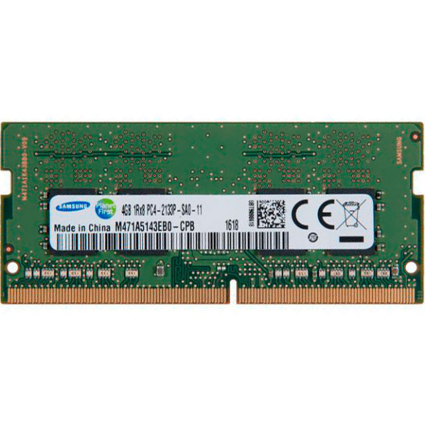 Купити Пам'ять для ноутбука Samsung SODIMM DDR4-2133 4Gb PC4-17000 non-ECC Unbuffered (M471A5143EB0-CPB)