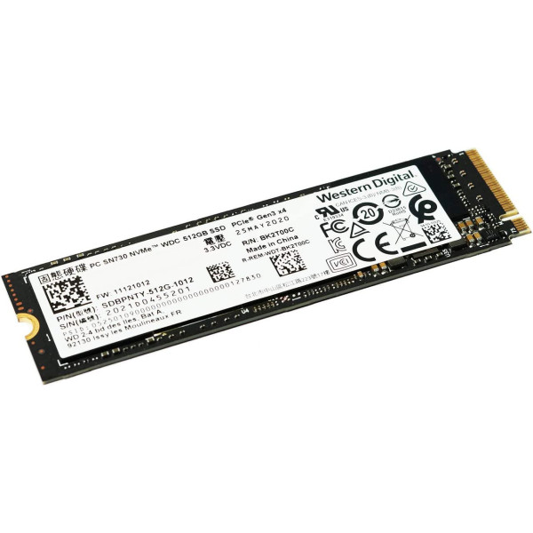 Купить SSD диск Western Digital PC SN730 512Gb NVMe PCIe M.2 (SDBPNTY-512G)