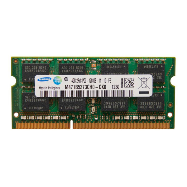 Купити Пам'ять для ноутбука Samsung SODIMM DDR3-1600 4Gb PC3-12800S non-ECC Unbuffered (M471B5273CH0-CK0)