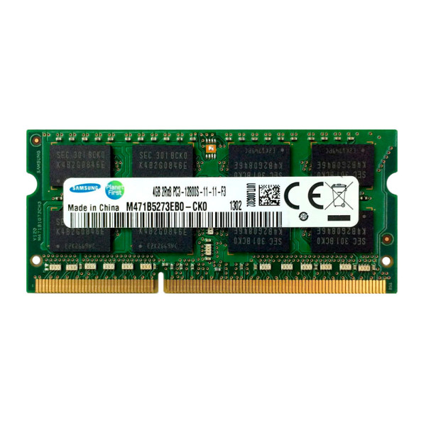 Купити Пам'ять для ноутбука Samsung SODIMM DDR3-1600 4Gb PC3-12800S non-ECC Unbuffered (M471B5273EB0-CK0)