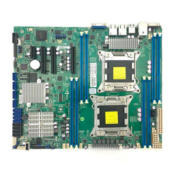 Купить Материнская плата Supermicro X9DRL-7F (LGA2011, Intel C602J, PCI-Ex8)