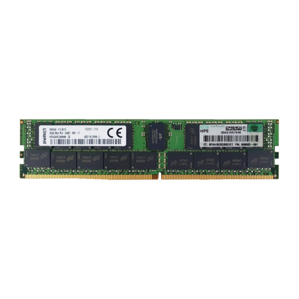 Купить Пам'ять для сервера Kingston DDR4-2400 32Gb PC4-19200T ECC Registered (HP24D4R7D4MAM-32)