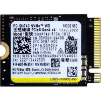 SSD диск Western Digital PC SN740 512Gb NVMe PCIe M.2 2230 (SDDPTQD-512G)
