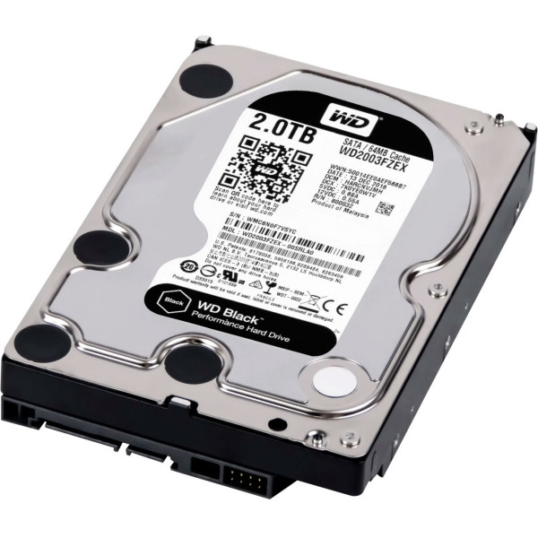 Купити Жорсткий диск Western Digital Black 2Tb 7.2K 6G SATA 3.5 (WD2003FZEX)