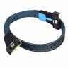 Кабель-перехідник PCIe 5.0 MCIO 74-pin – SlimSAS SFF-8654 8i 74-pin, SAS 4.0 24 Гбіт/с, 0.8 м