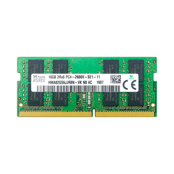 Купити Пам'ять для ноутбука Hynix SODIMM DDR4-2666 16Gb PC4-21300 non-ECC Unbuffered (HMA82GS6JJR8N-VK)