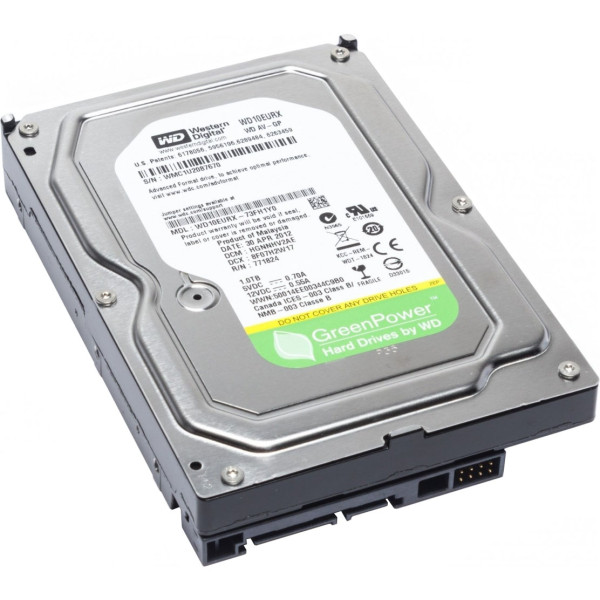 Купити Жорсткий диск Western Digital GreenPower 1Tb 5.4K 6G SATA 3.5 (WD10EURX)