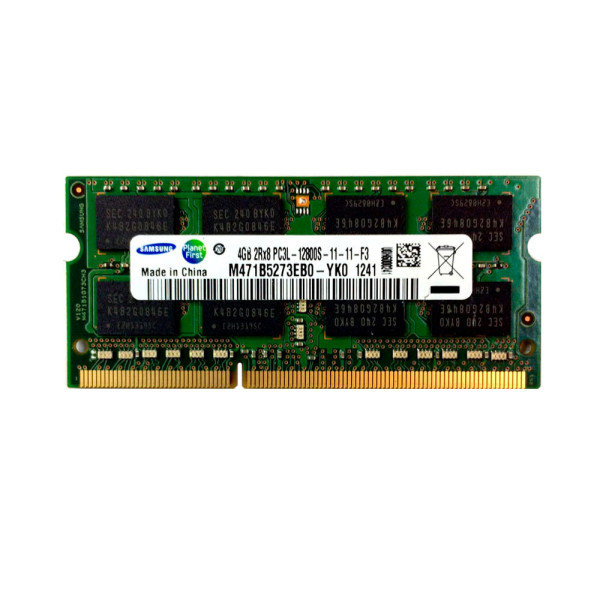 Купити Пам'ять для ноутбука Samsung SODIMM DDR3-1600 4Gb PC3L-12800S non-ECC Unbuffered (M471B5273EB0-YK0)