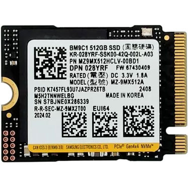 Купити SSD диск Samsung PM9C1 512Gb NVMe PCIe M.2 2230 (MZ-9MX512A)
