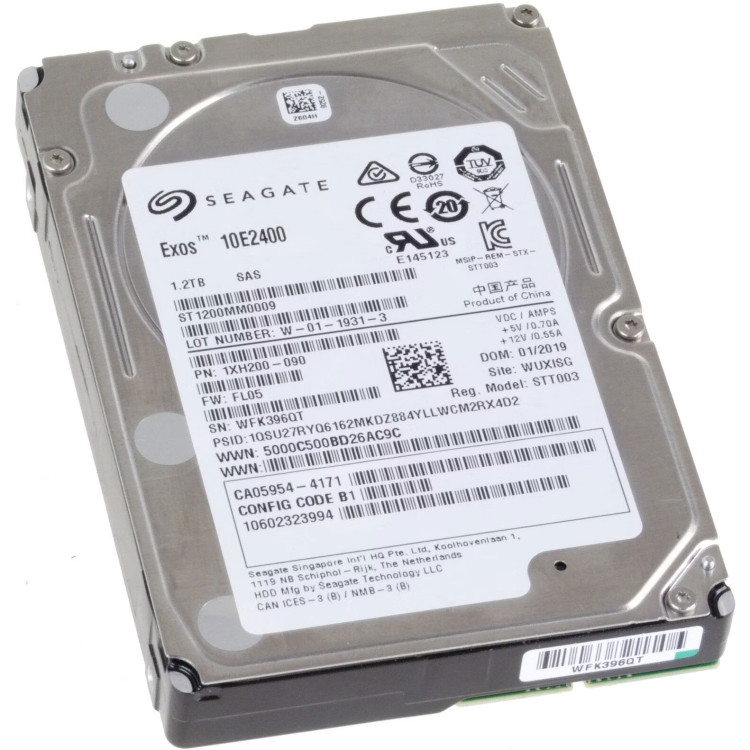 Серверний диск Seagate Exos 10E2400 1.2Tb 10K 12G SAS 2.5