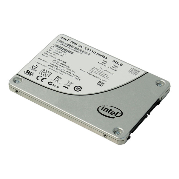 Купить SSD диск Intel DC S3510 Series 80Gb 6G MLC SATA 2.5 (SSDSC2BB080G6)