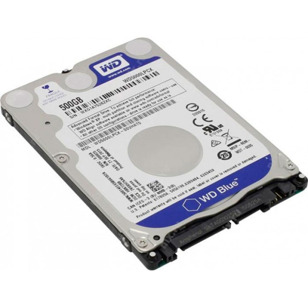Купити Жорсткий диск Western Digital Blue 500Gb 5.4K 6G SATA 2.5 (WD5000LPCX)