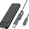 Зовнішня кишеня PHIXERO SSD M.2 NVMe to USB Type-C External Case (YDB10C3) - PHIXERO-SSD-M.2-NVMe-to-USB-3.1-Type-C-External-Case-(YDB10C3)-1