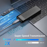 Зовнішня кишеня PHIXERO SSD M.2 NVMe to USB Type-C External Case (YDB10C3) - PHIXERO-SSD-M.2-NVMe-to-USB-3.1-Type-C-External-Case-(YDB10C3)-2