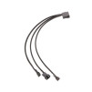 Перехідник Molex 4pin to 3x 4pin Cooler Cooling Fan