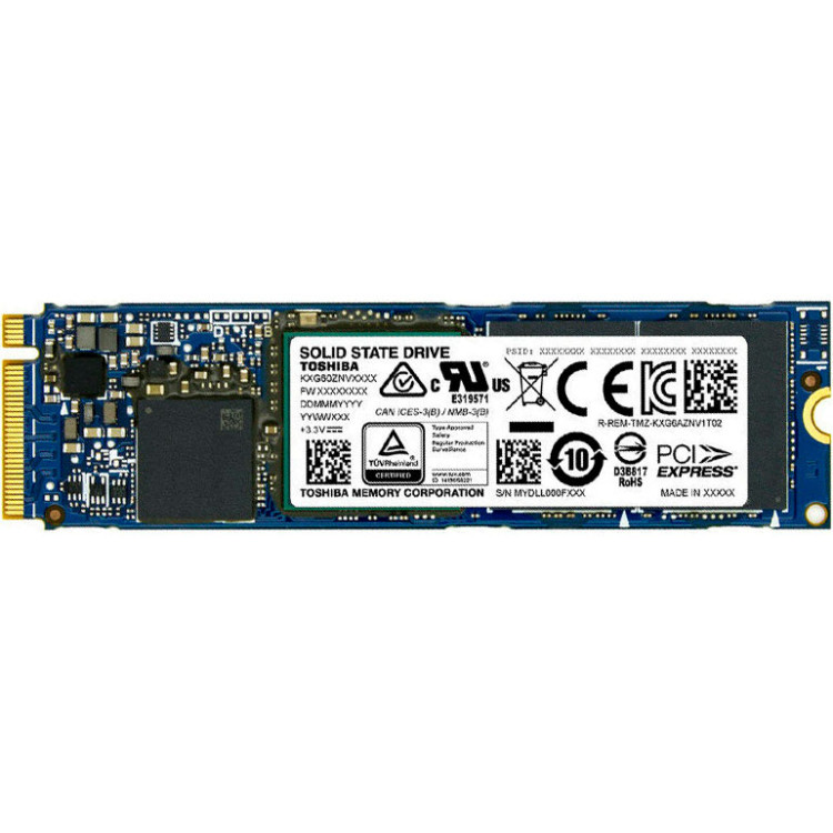 SSD диск Toshiba XG6 512Gb NVMe PCIe M.2 2280 (KXG60ZNV512G