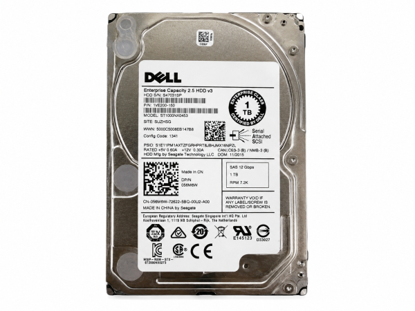 Купити Жорсткий диск Dell ST1000NX0453 1TB SAS 12G 2.5" (DP/N 056M6W)