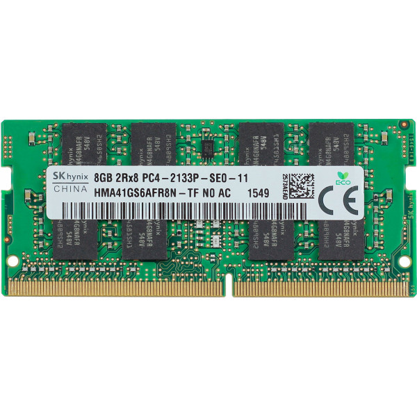 Купить Пам'ять для ноутбука Hynix SODIMM DDR4-2133P-S 8Gb PC4-17000 non-ECC Unbuffered (HMA41GS6AFR8N-TF)