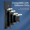 Зовнішня кишеня iDsonix SSD M.2 NVMe SATA Dual Protocol to USB Type-C External Case (IDPWEM2-G2) - iDsonix-SSD-M.2-NVMe-SATA-to-USB-Type-C-External-Dual-Protocol-Case-(IDPWEM2-G2)-6