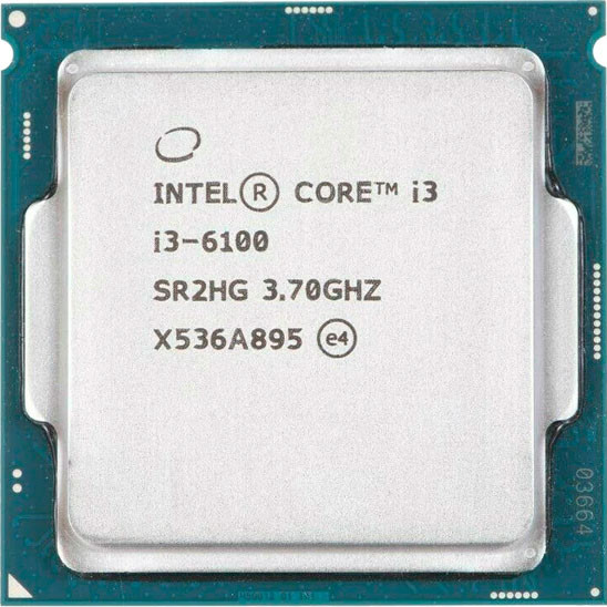 Купить Процессор Intel Core i3-6100 SR2HG 3.7GHz/3Mb LGA1151