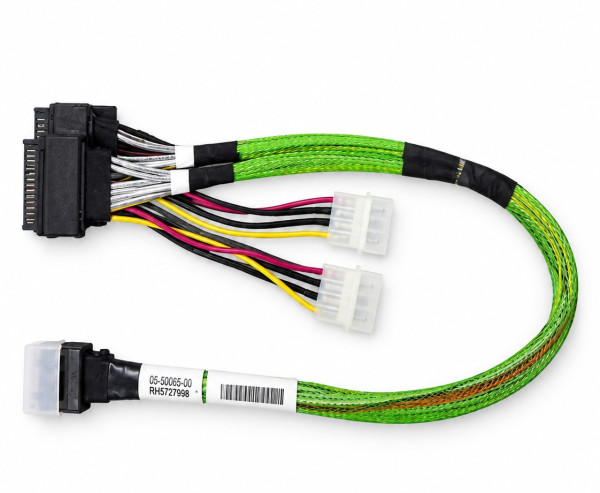Купити Активний кабель Broadcom 05-50065-00 U.2 NVMe SFF-8643 to 2× SFF-8639, 0.5 м