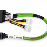 Активний кабель Broadcom 05-50065-00 U.2 NVMe SFF-8643 to 2× SFF-8639, 0.5 м