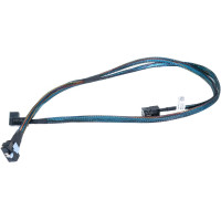 Кабель Dell PowerEdge R740 PERC H750 SFF-8654 8i SlimSAS to 2 SFF-8643 Mini-SAS HD 0XJHM0 0.75m
