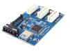 Райзер PCI-e Express 1X to 3 Port 1X Switch Multiplier HUB Riser Card