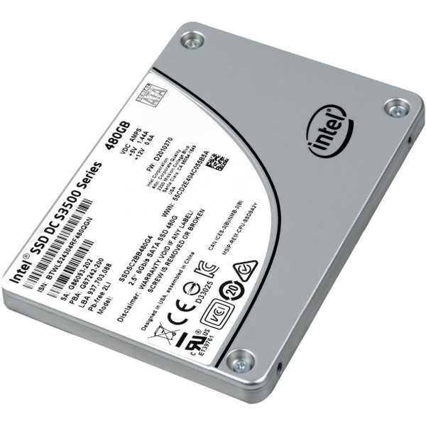 Купити SSD диск Intel DC S3500 480Gb 6G SATA 2.5 (SSDSC2BB480G4)